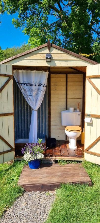 Bronfelen Yurt Hotell Cynghordy Eksteriør bilde